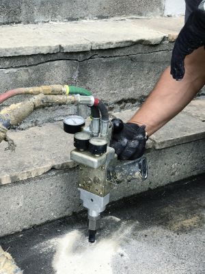 Cement Step Repair